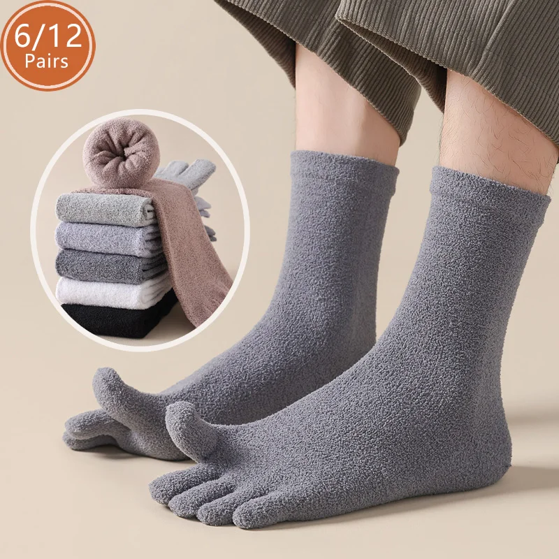 Socks Ankle Men - 6/12 pares de meias térmicas grossas