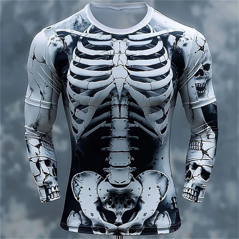 Mens Fashion Clothes - Camisetas masculinas de manga comprida com