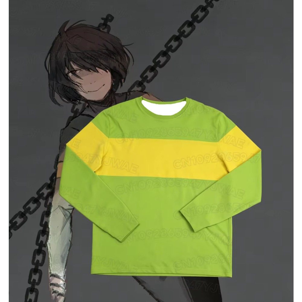 Men'S Fashion T Shirts - Camiseta de manga comprida com estampa