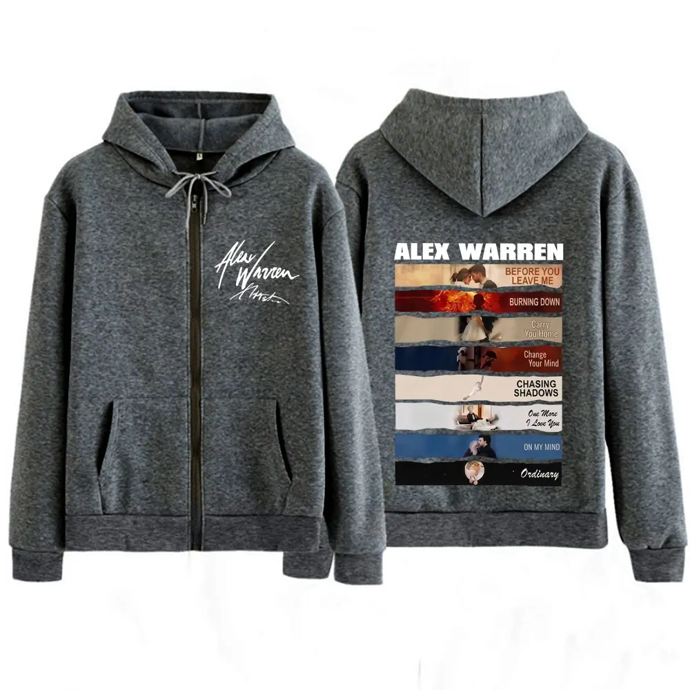 Moletom com zíper estampado da - Mens Fashion Zip Up Hoodies avaliação e preço