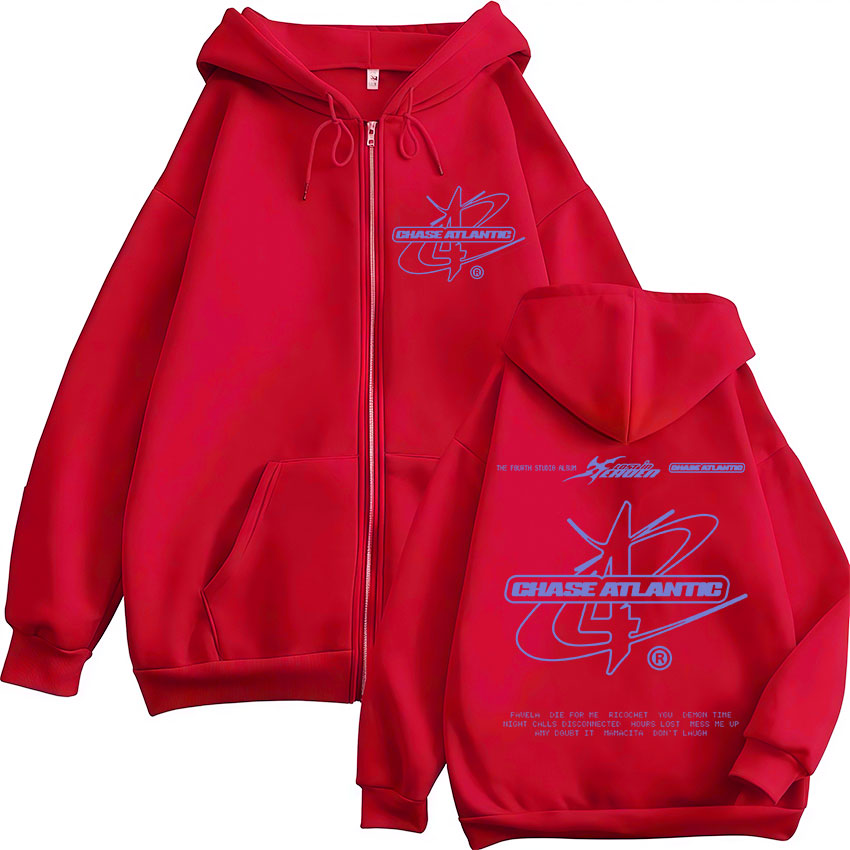 Moletom com Zíper da Banda Roc - Mens Fashion Zip Up Hoodies avaliação e preço