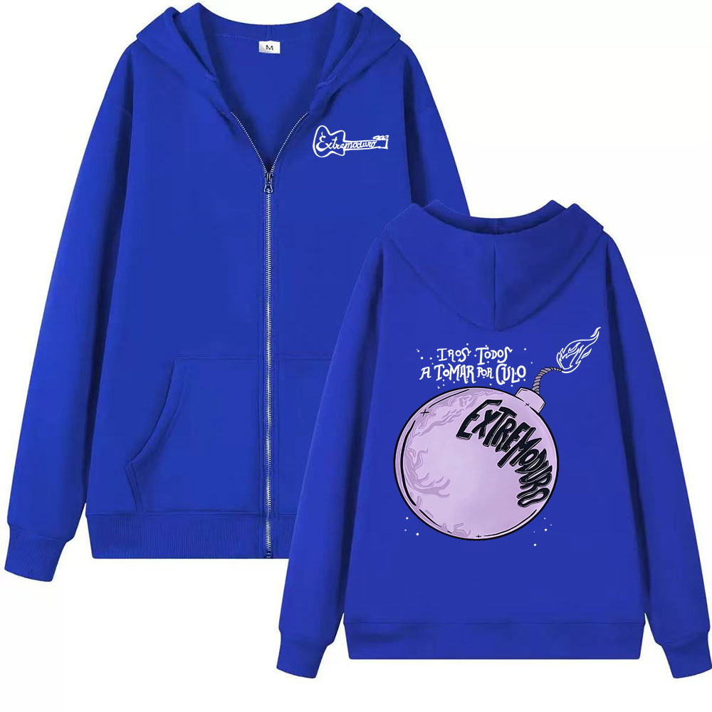 Moletom com Zíper da Banda Ext - Mens Fashion Zip Up Hoodies avaliação e preço