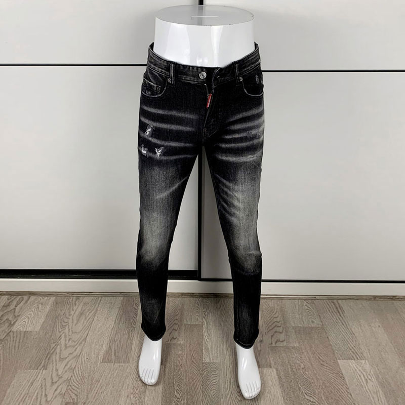 Moda de rua masculina apertado - Men'S Fashion Grey Jeans avaliação e preço