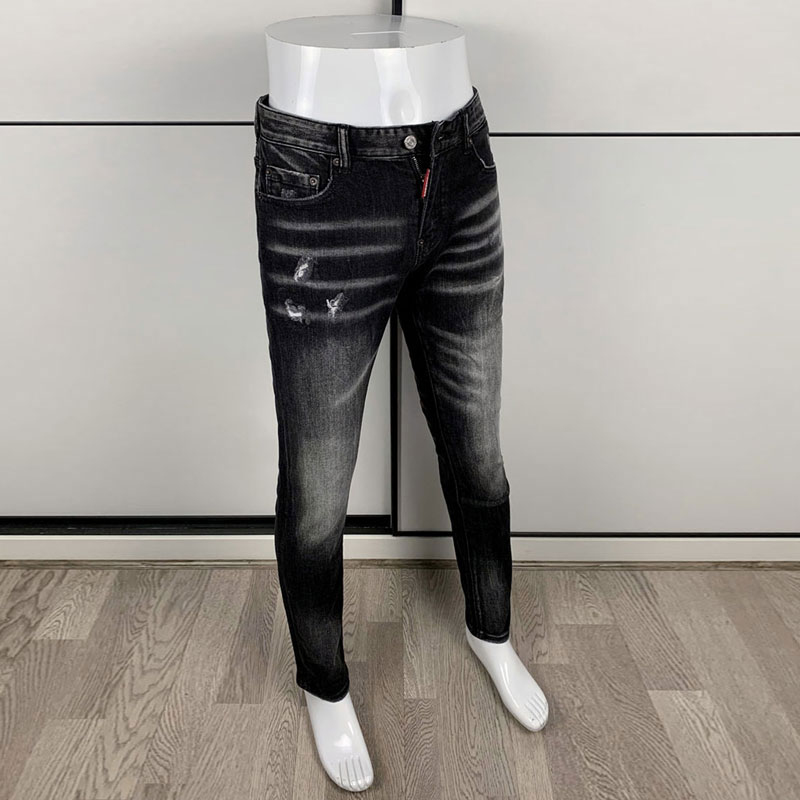 Moda de rua masculina apertado - Men'S Fashion Grey Jeans avaliação e preço