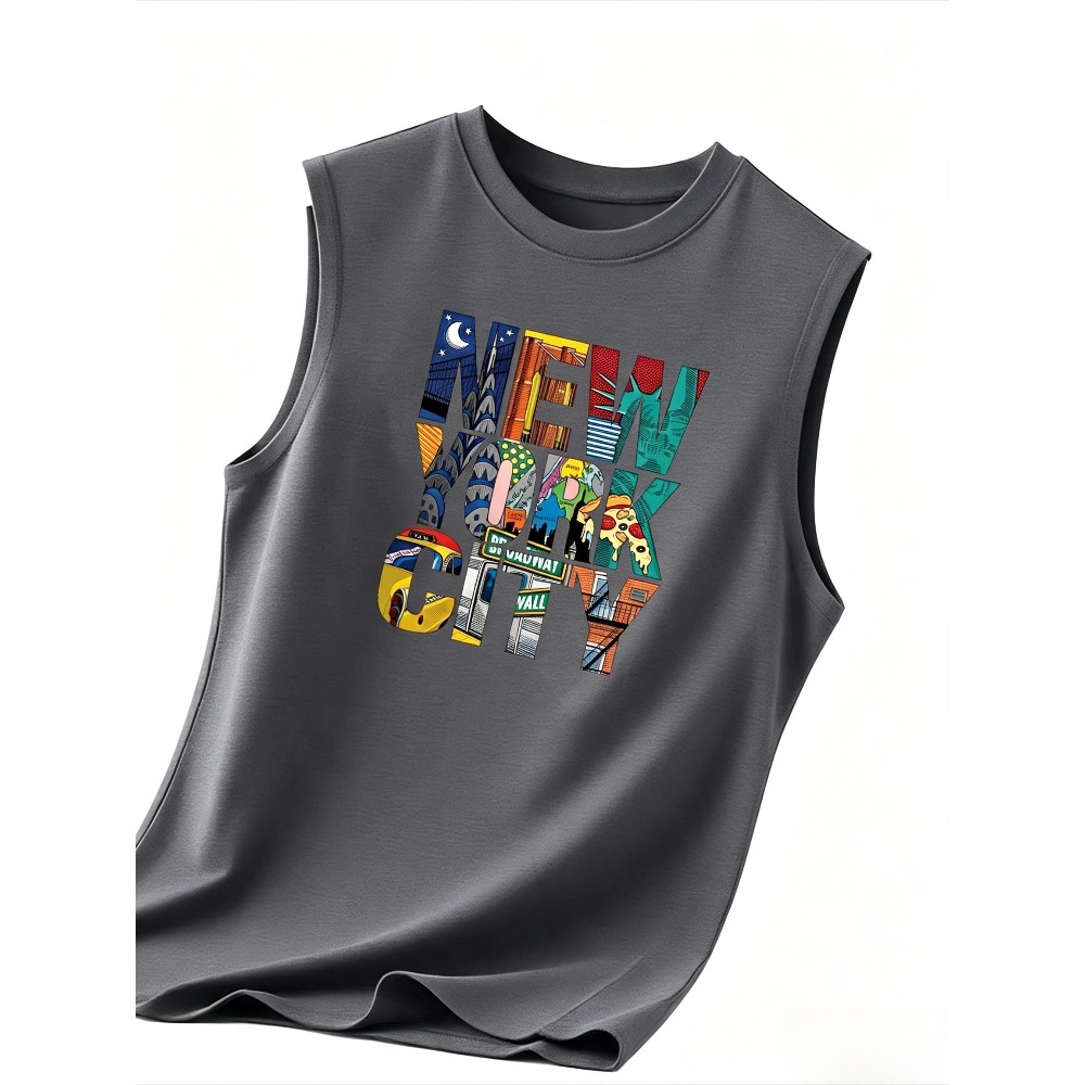 Camiseta masculina sem mangas  - Men'S Fashion New York avaliação e preço