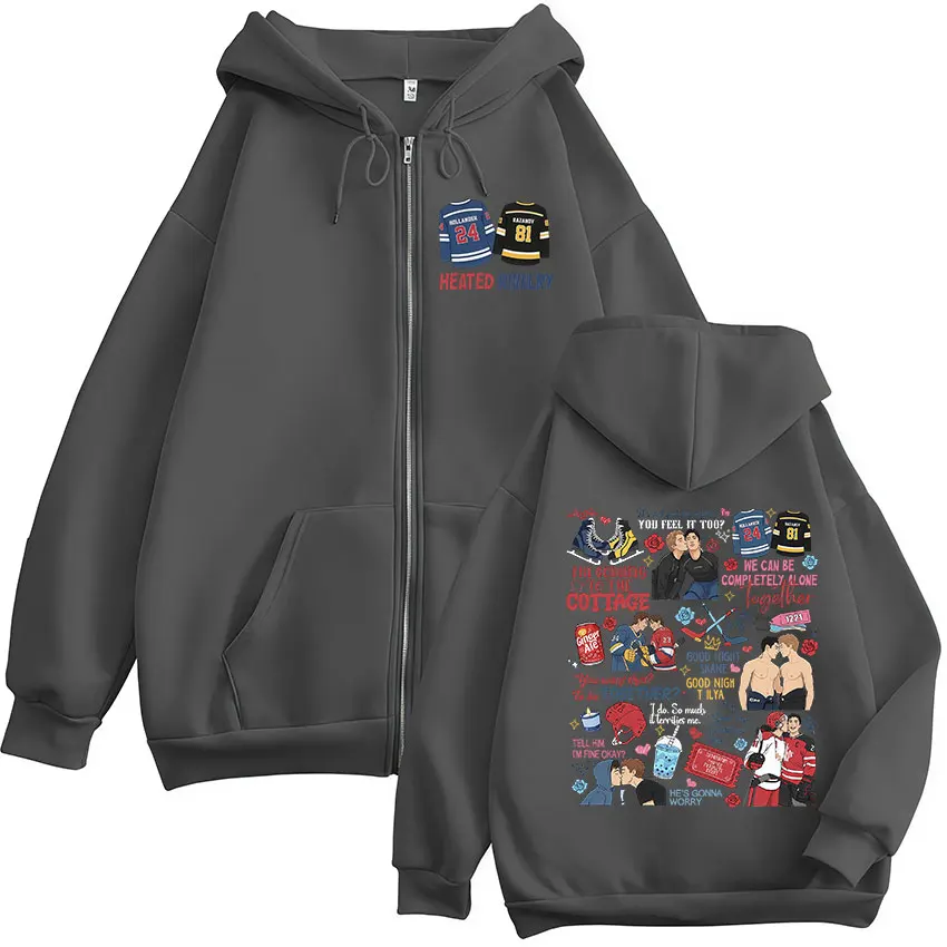 Moletom com zíper e estampa de - Mens Fashion Zip Up Hoodies avaliação e preço