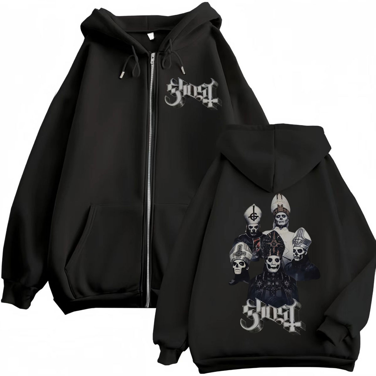 Oferta Imperdível: Moletom com - Mens Fashion Zip Up Hoodies avaliação e preço