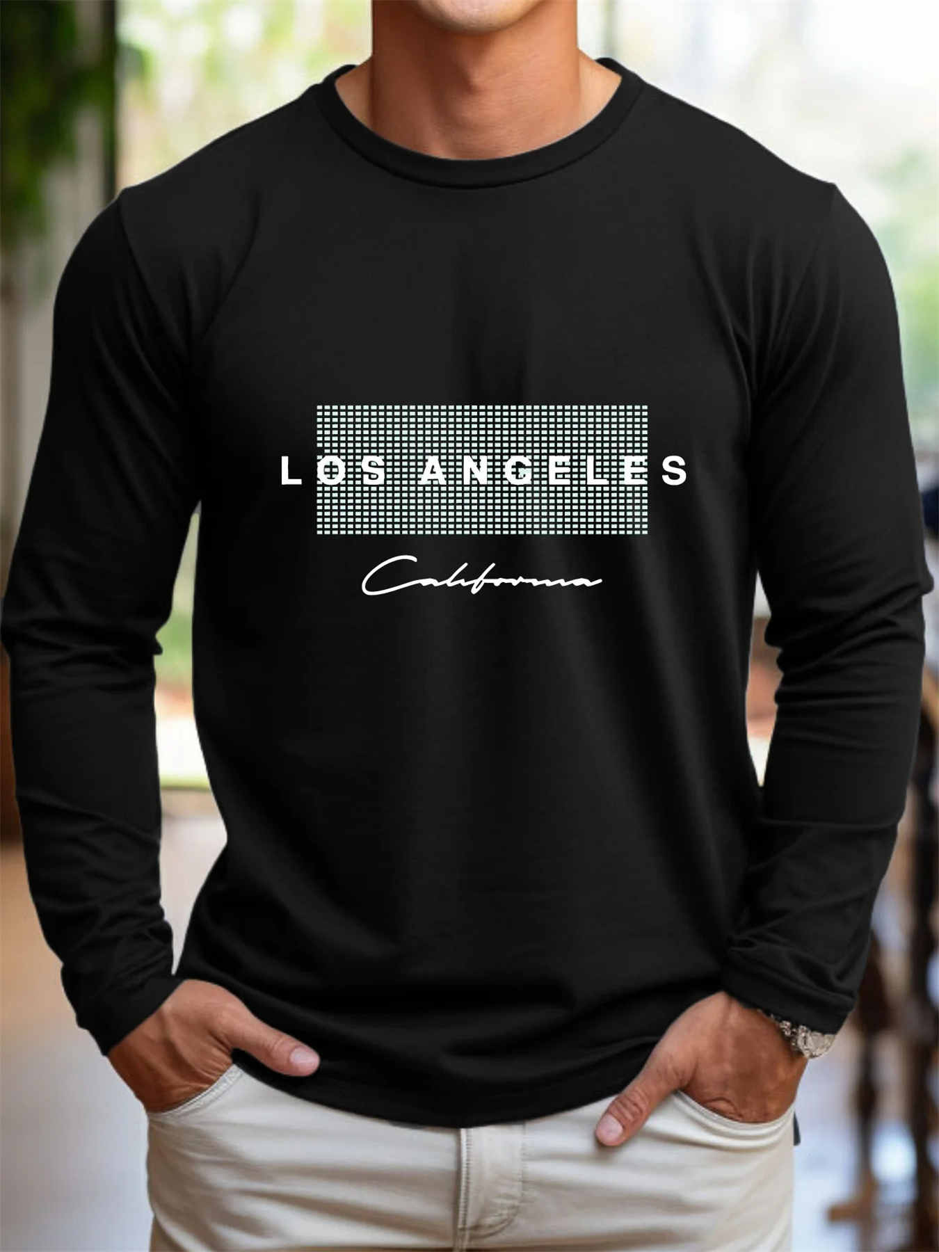 Camiseta masculina de manga co - Men'S Fashion T Shirts avaliação e preço